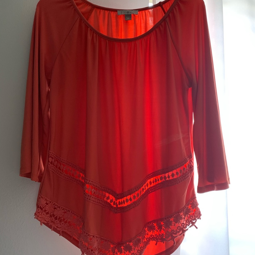 Orange/Coral Dress Shirt